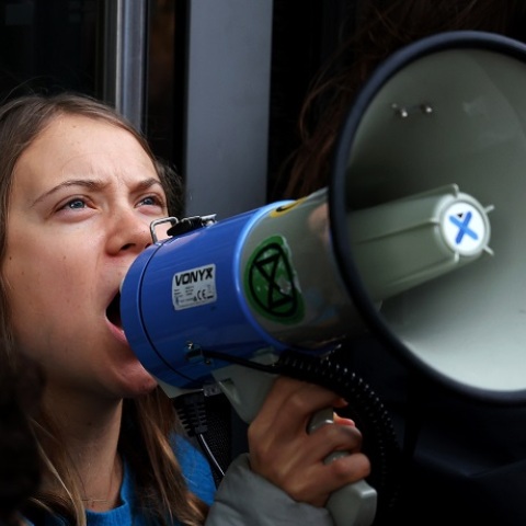 Για διατάραξη της δημόσιας τάξης δικάζεται Η Γκρέτα Τούνμπεργκ