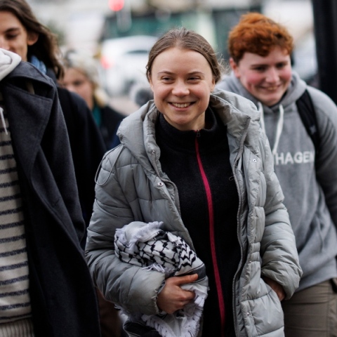 Αθώα η Γκρέτα Τούνμπεργκ για διατάραξη της δημόσιας τάξης