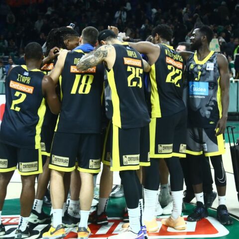 BASKET LEAGUE 2023 - 2024 / ΠΑΝΑΘΗΝΑΪΚΟΣ - ΑΡΗΣ (ΜΑΡΚΟΣ ΧΟΥΖΟΥΡΗΣ / EUROKINISSI)