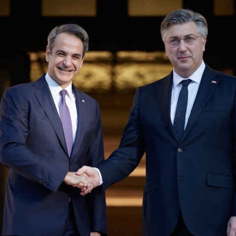 Συνάντηση Μητσοτάκη - Πλένκοβιτς: Στο επίκεντρο η ανάδειξη του Ταμείου Ανάκαμψης 