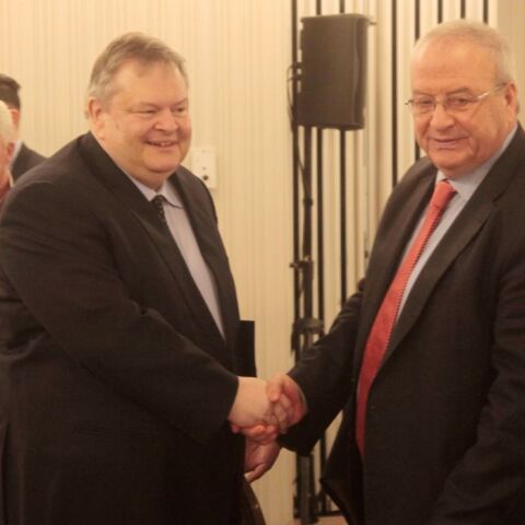 Ευαγγέλος Βενιζέλος: Αποχαιρετισμός στον Λεωνίδα Γρηγοράκο