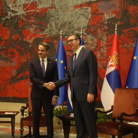 Κυριάκος Μητσοτάκης από Βελιγράδι: Η Eλλάδα είναι ο πιο σταθερός σύμμαχος υπέρ της ευρωπαϊκής προοπτικής της Σερβίας 