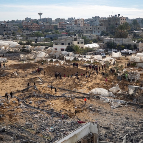 Η αντιπρόεδρος των ΗΠΑ Χάρις καλεί να κηρυχθεί «άμεσα» κατάπαυση του πυρός στη Λωρίδα της Γάζας