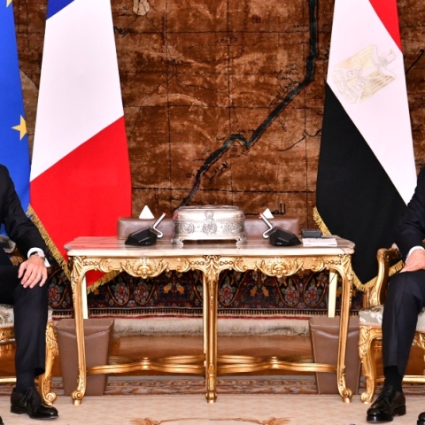 Μακρόν και Σίσι ενάντια σε μια επίθεση του Ισραήλ στη Ράφα	 Αντίθετος ο Νετανιάχου σε μονομερή επιβολή παλαιστινιακού κράτους	