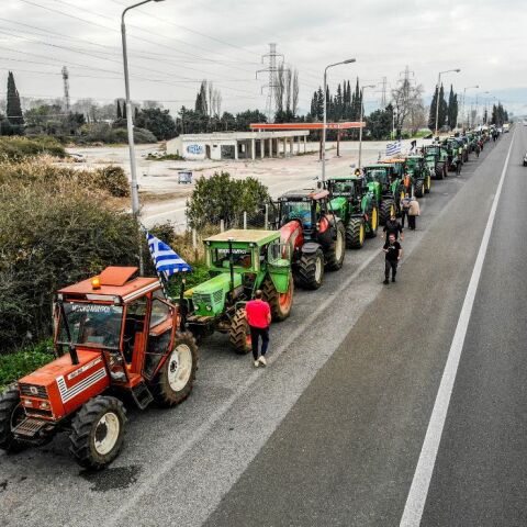 Αγρότες: Τα έκτακτα μέτρα της Τροχαίας για την κάθοδο στην Αθήνα