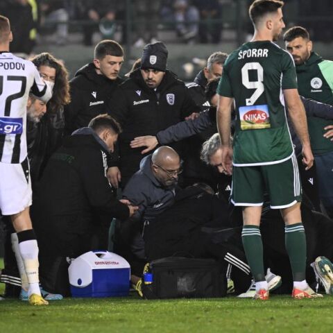 Στιγμιότυπο από τον τραυματισμό του Μπάμπα