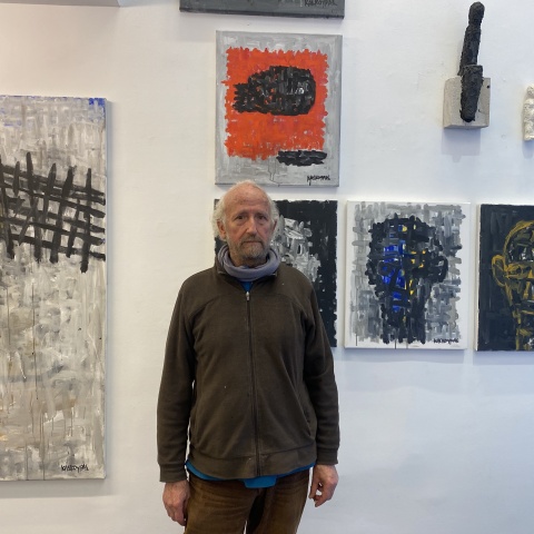 Πορτρέτο του καλλιτέχνη Νίκου Κασκούρα