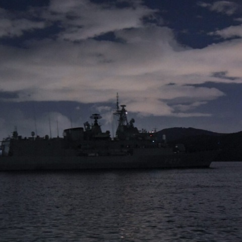 Απέπλευσε για την επιχείρηση «Aspides» στην Ερυθρά Θάλασσα η φρεγάτα «'Υδρα» - Εικόνες και βίντεο