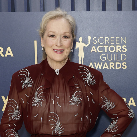 Η Μέριλ Στριπ με Prada στα SAG