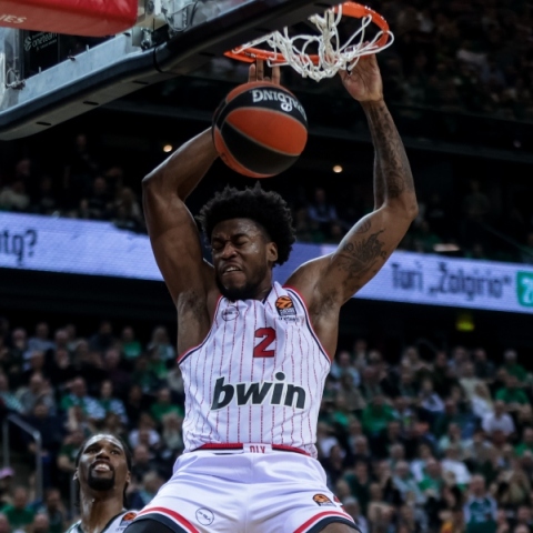 Euroleague: Νίκη Ολυμπιακού ενάντια στη Ζάλγκιρις Κάουνας με 95-76