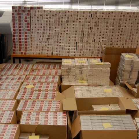 ΑΑΔΕ: Κατασχέθηκαν τρεις τόνοι λαθραίων τσιγάρων στο Ελ. Βενιζέλος 