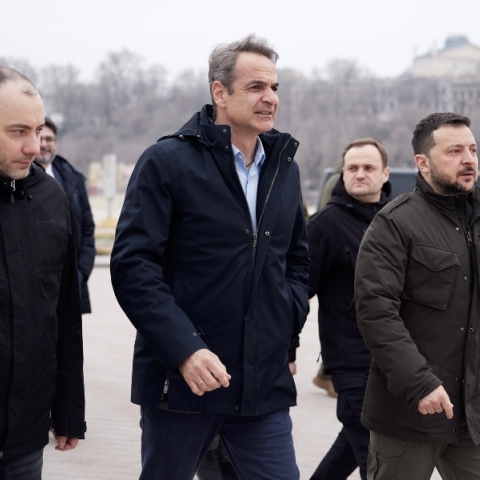 Κ. Μητσοτάκης: Στο συνέδριο του ΕΛΚ μετά την υψηλού συμβολισμού επεισοδιακή επίσκεψη στην Οδησσό