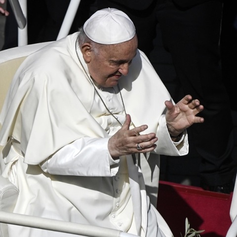 Ο πάπας Φραγκίσκος 