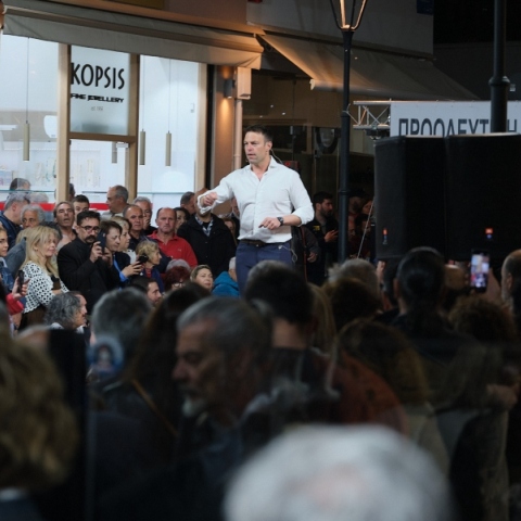 Κασσελάκης από Χανιά: Πάμε να φτιάξουμε το σπίτι μας. Η ασφάλεια όλων δεν είναι προς διαπραγμάτευση 