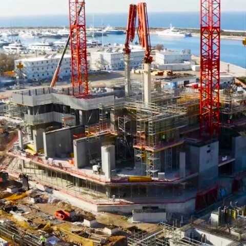 Ελληνικό: Ορατοί οι πρώτοι όροφοι του πύργου