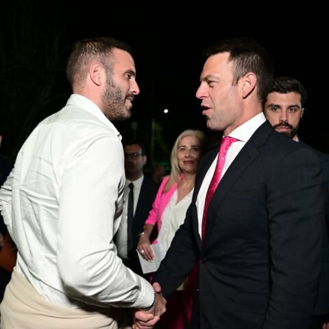 ο ηθοποιός Μάριος Αθανασίου, ο μπασκετμπολίστας Νίκος Παππάς