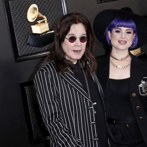 Ο Ozzy Osbourne και η Kelly Osbourne φτάνουν για την 62η ετήσια τελετή των βραβείων Grammy στο Staples Center στο Λος Άντζελες, Καλιφόρνια, ΗΠΑ, 26 Ιανουαρίου 2020