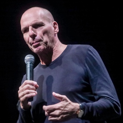 Ο επικεφαλής του ΜέΡα 25 Γιάνης Βαρουφάκης 