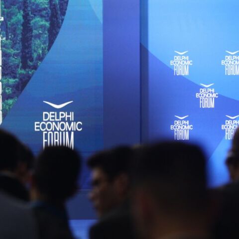 Στιγμιότυπο από τις εργασίες του Φόρουμ Δελφών