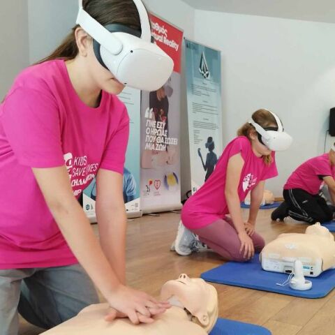 Θεσσαλονίκη: Δεκάδες μαθητές διαγωνίστηκαν στο να σώζουν ζωές