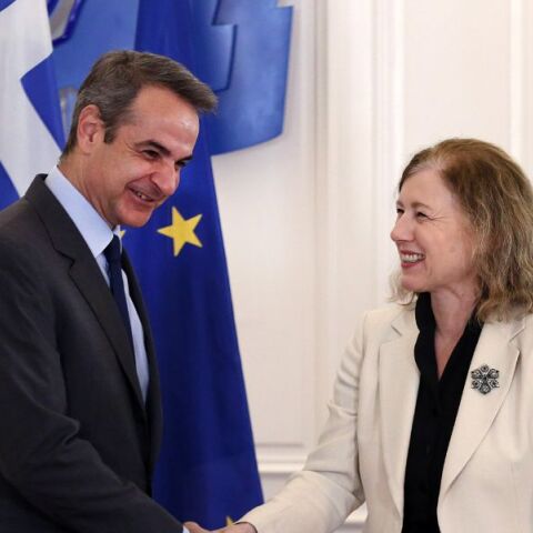 Η H συνάντηση του πρωθυπουργού με την αντιπρόεδρο της ευρωπαϊκής επιτροπής