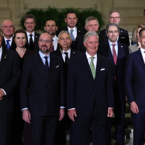 Οι ευρωπαϊκοί ηγέτες στη Σύνοδο Κορυφής στις Βρυξέλλες 