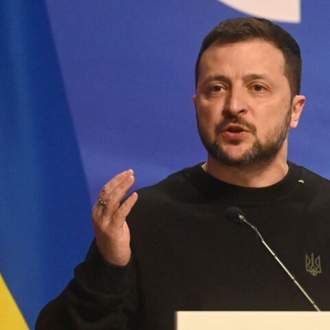Ο πρόεδρος της Ουκρανίας Βολοντίμιρ Ζελένσκι 