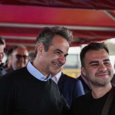 Στη Μυτιλήνη ο Κυριάκος Μητσοτάκης - Συναντήθηκε και συνομίλησε με Τούρκους τουρίστες