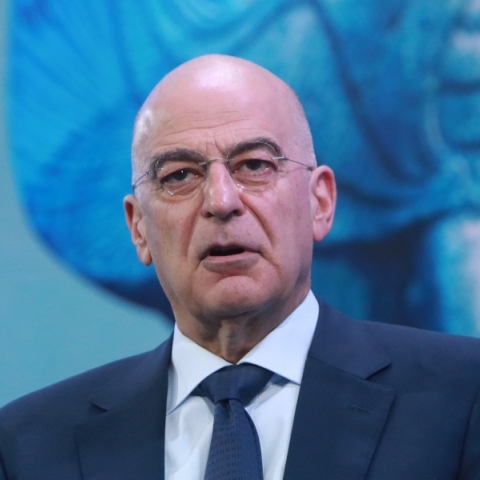 O Νίκος Δένδιας