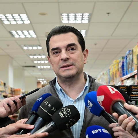 Ο υπουργός Ανάπτυξης Κώστας Σκρέκας