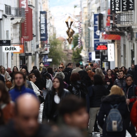 Η πάντα γεμάτη κόσμο την εορταστική περίοδο Ερμού 