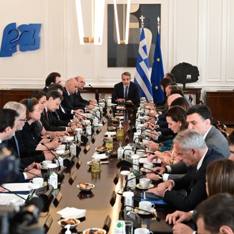 Η συνεδρίαση του Υπουργικού Συμβουλίου 
