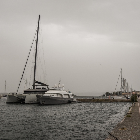 Προβλήτα με βάρκες