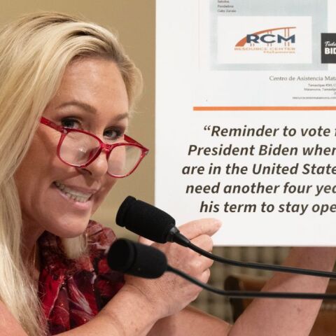 Republican Representative of Georgia Marjorie Taylor Greene 