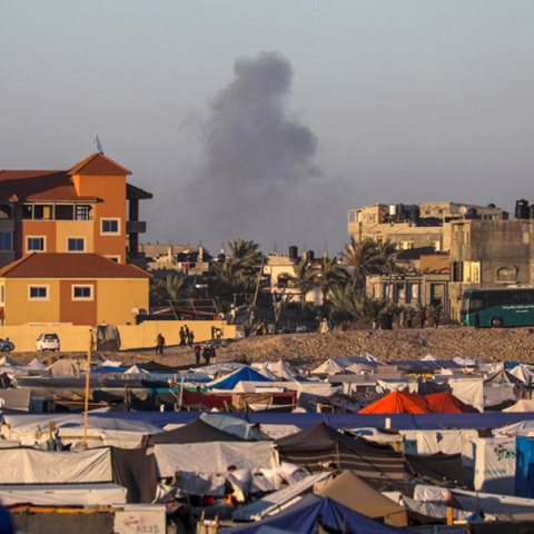 Η πόλη Ράφα στη Νότια Γάζα