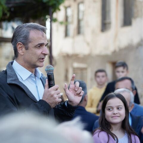 ΕΠΙΣΚΕΨΗ ΤΟΥ ΠΡΩΘΥΠΟΥΡΓΟΥ ΚΥΡΙΑΚΟΥ ΜΗΤΣΟΤΑΚΗ ΣΕ ΑΛΕΞΑΝΔΡΟΥΠΟΛΗ ΚΑΙ ΚΟΜΟΤΗΝΗ (ΔΗΜΗΤΡΗΣ ΠΑΠΑΜΗΤΣΟΣ/ΓΡΑΦΕΙΟ ΤΥΠΟΥ ΠΡΩΘΥΠΟΥΡΓΟΥ/EUROKINISSI)