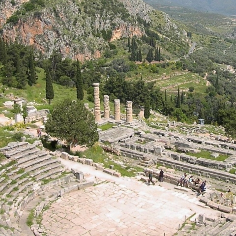 αρχαιολογικος χωρος Δελφών