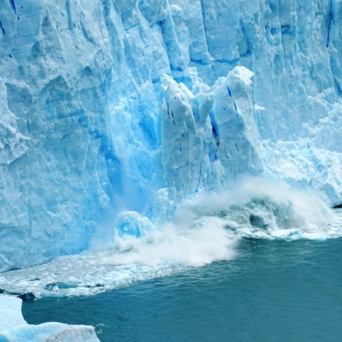 παγετωνας, χιονια, θαλασσα
