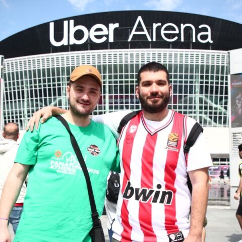 Φίλαθλοι Ολυμπιακού και Παναθηναϊκού μαζί για το Final Four της Euroleague