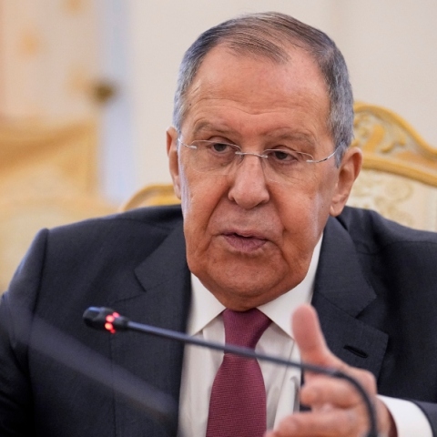 ο επικεφαλής της ρωσικής διπλωματίας Σεργκέι Λαβρόφ