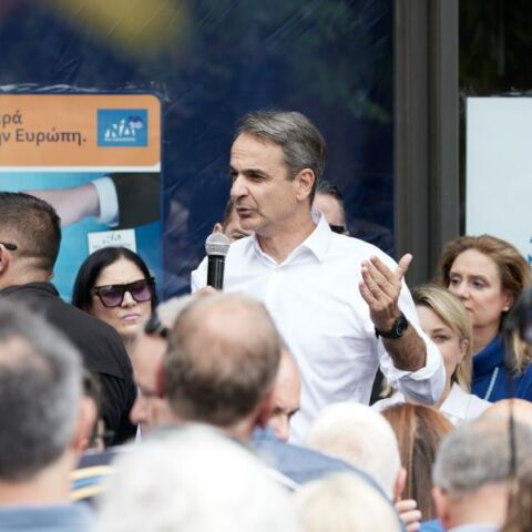 Ο πρωθυπουργός Κυριάκος Μητσοτάκης στην Πάτρα 