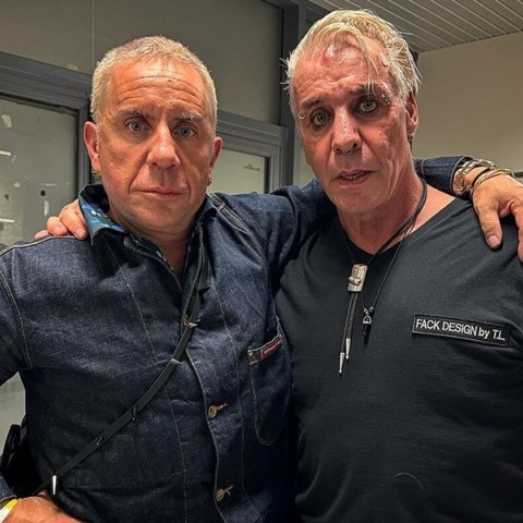 Ο Γιώργος Μαζωνάκης και ο  Till Lindemann