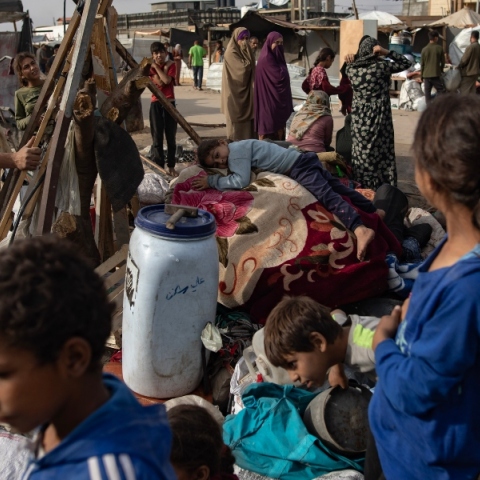 παλαιστινιοι, καταυλισμός