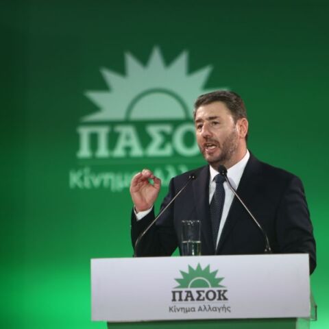 Ο πρόεδρος του ΠΑΣΟΚ Νίκος Ανδρουλάκης στη Θεσσαλονίκη