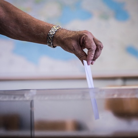 Ψήφος κατά την εκλογική διαδικασία 