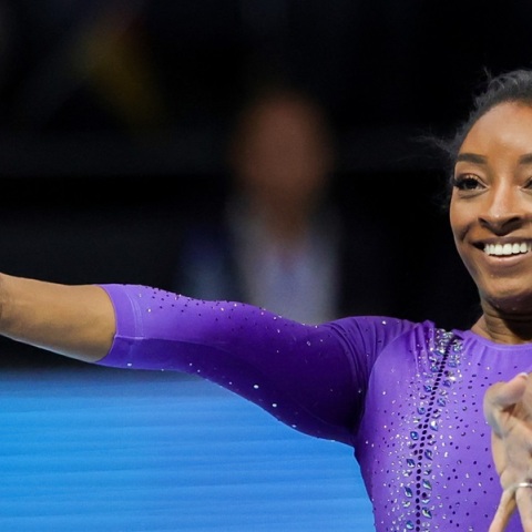 Η εμβληματική αθλήτρια της ενόργανης γυμναστικής, Simone Biles 
