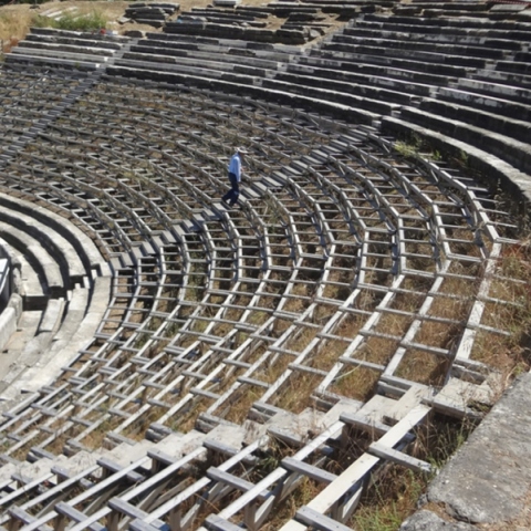 αρχαίο θέατρο της Θάσου