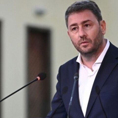 O πρόεδρος του ΠΑΣΟΚ Νίκος Ανδρουλάκης