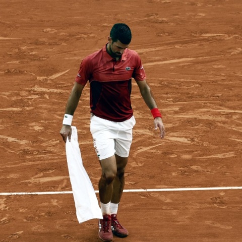 Ο Νόβακ Τζόκοβιτς στο Roland Garros