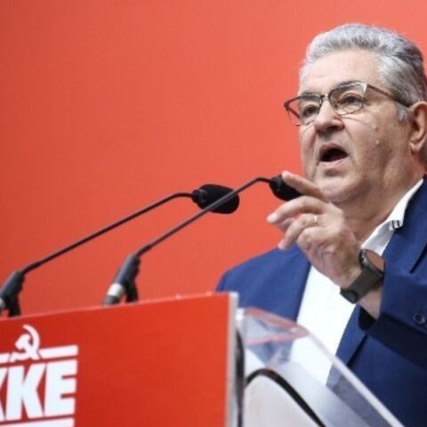 Ο ΓΓ του ΚΚΕ Δημήτρης Κουτσούμπας